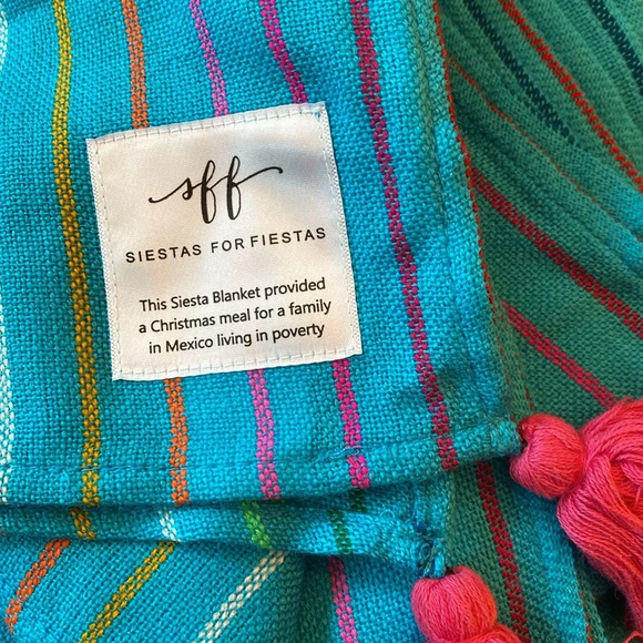 Mexican Fiesta Tablecloth or Blanket blanket - Picture 5 of 10